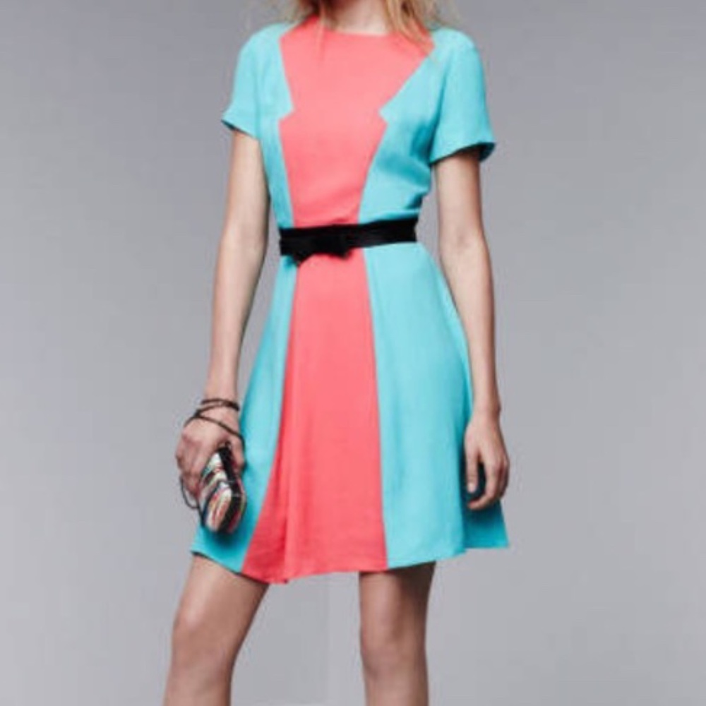 Prabal Gurung for Target Coral Atlantis Dress NWT